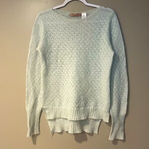 lightweight mohair blend pastel delicate sweater comfy cozy coquette preppy